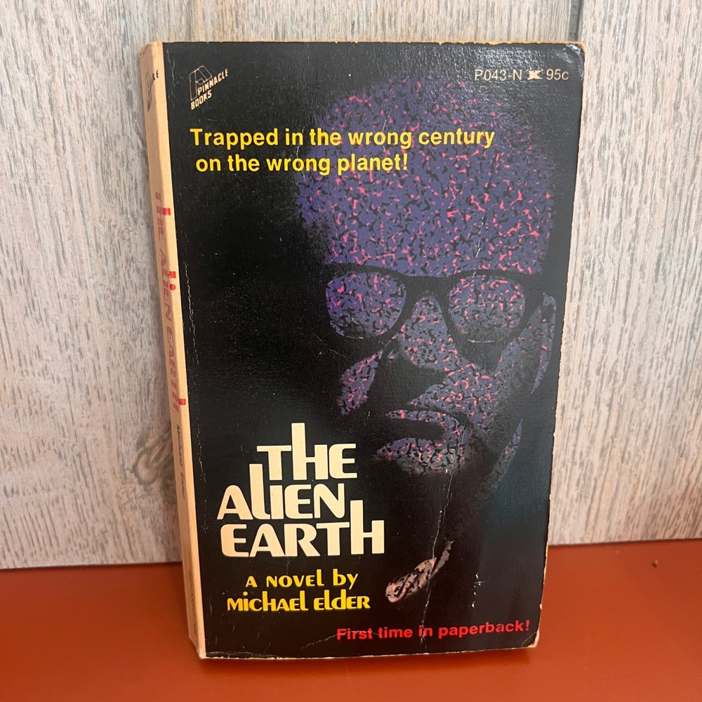 The Alien Earth Michael Elder 1971 Pinnacle Books First Print Sci-Fi Paperback